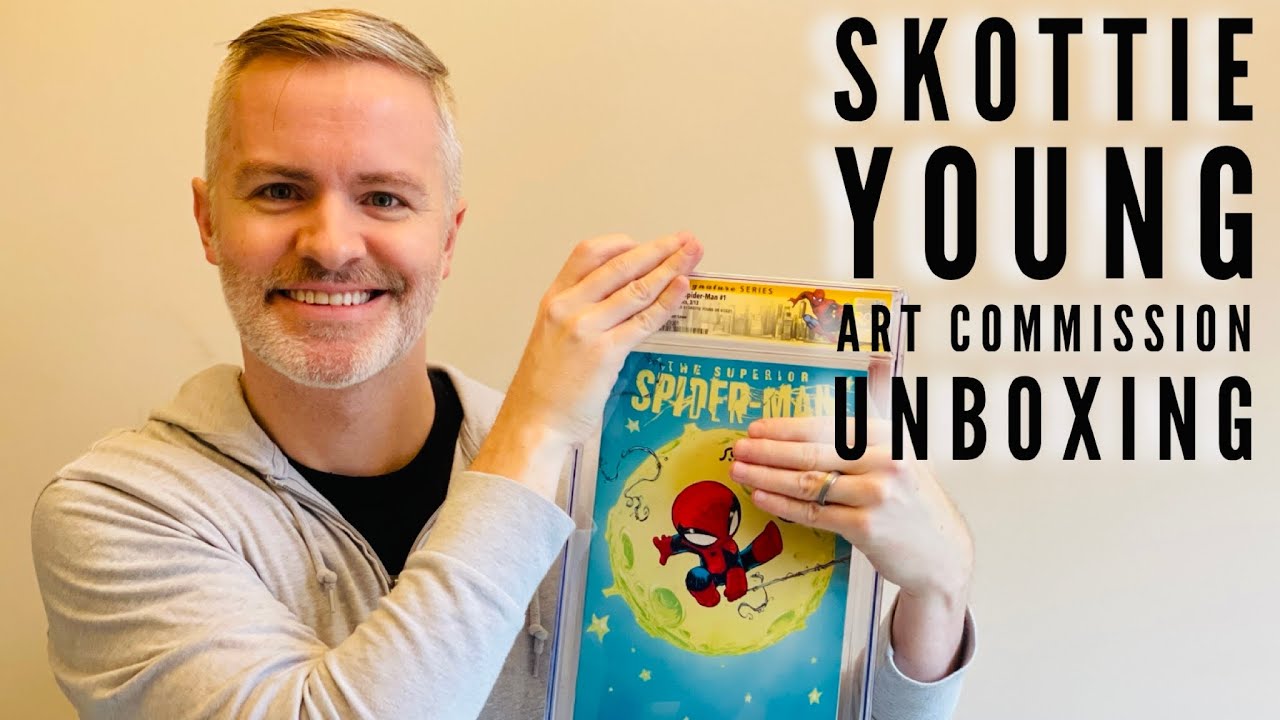 Skottie Young Spider-Man Sketch Unboxing — Is it good or bad?!?