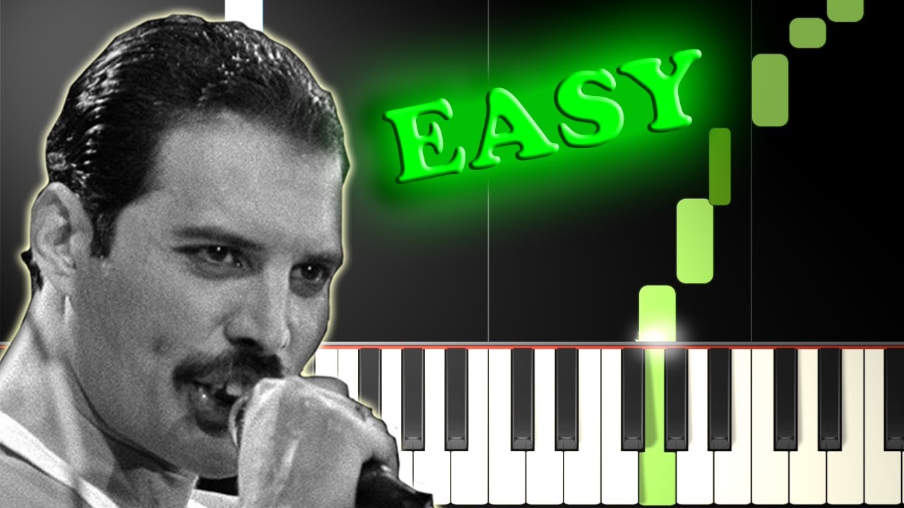 QUEEN - DON'T STOP ME NOW - Easy Piano Tutorial