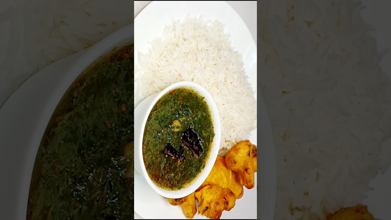 bathua saag ki jhor bhaat #maithilirecipe #recipe  #mithilakitchen #maithilirecipe #easyrecipe