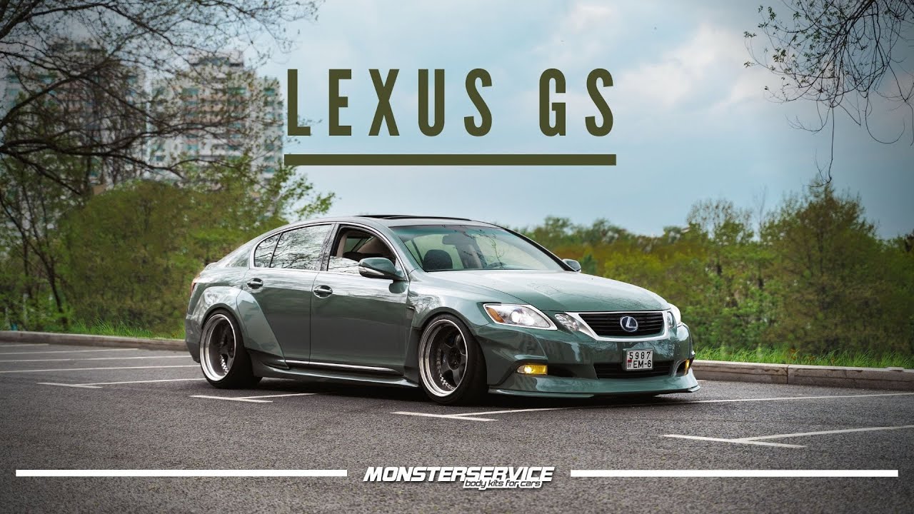 Wide body kit Lexus 3 GS installation and review
