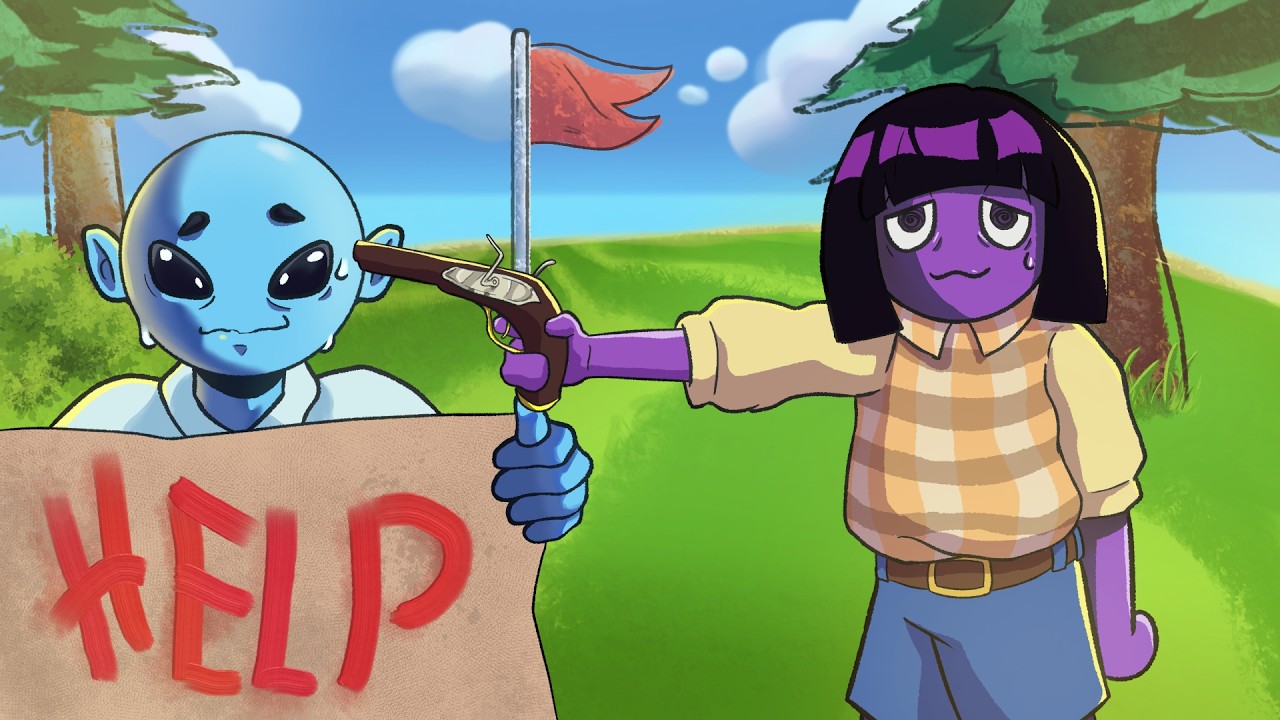 This Golfing Game MADE ME LOOSE My Sanity... | Super Battle Golf
