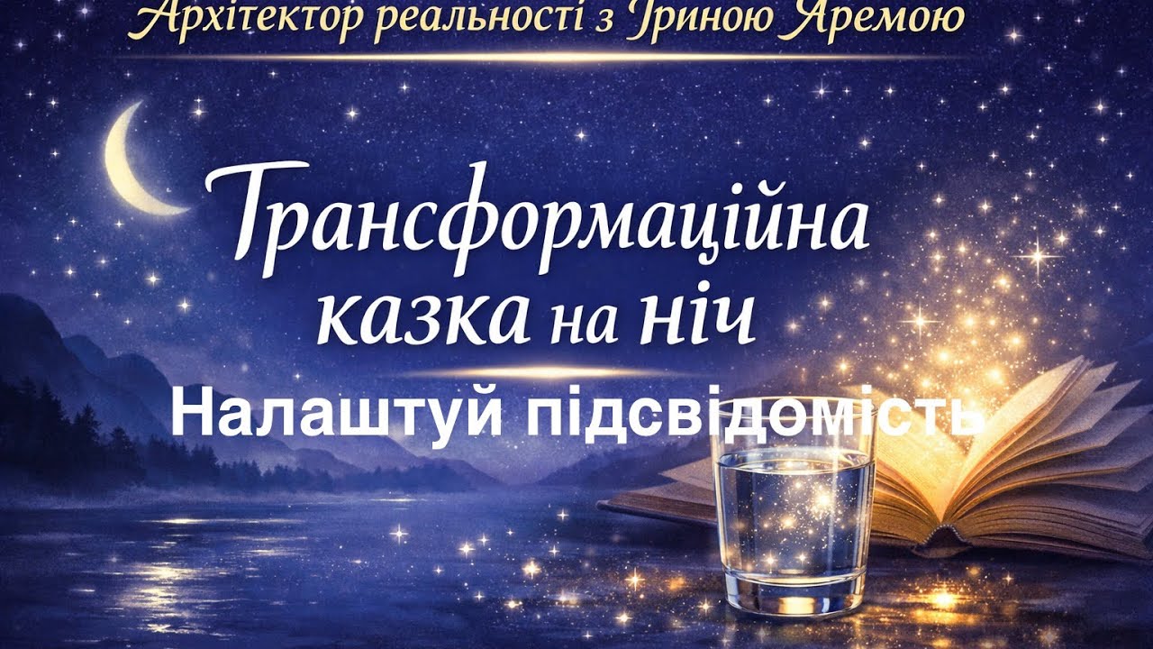 Трансформаційна казка на ніч | Налаштуй свою підсвідомість.