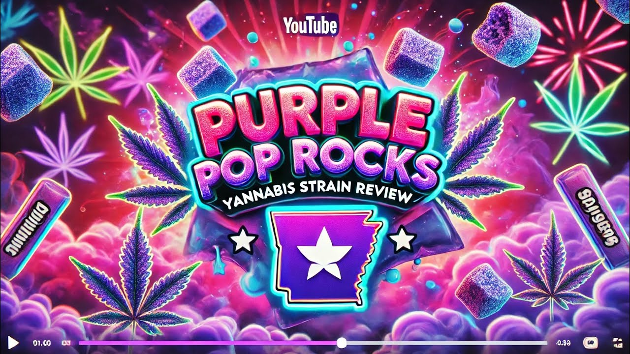 Purple Pop Rocks | Osage Creek Cultivation | REVIEW #NaturalStateCannafriends #ArkansasMMJ #501