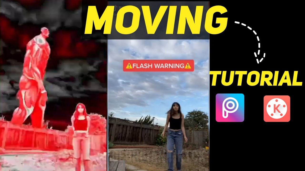 ⚠ flash warning ⚠ tiktok tutorial | flash warning edit | flash warning kinemaster tutorial