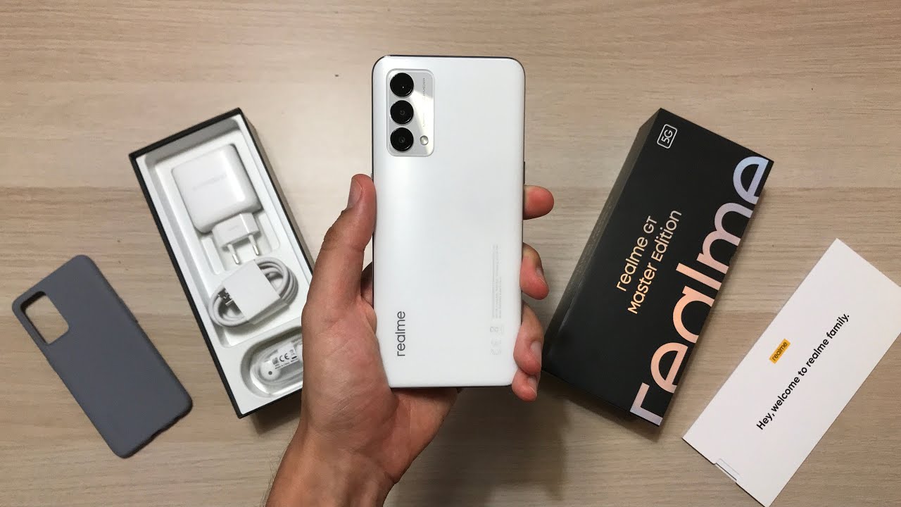 Realme GT Master Edition White 6/128GB - The most complete Unboxing Experience!
