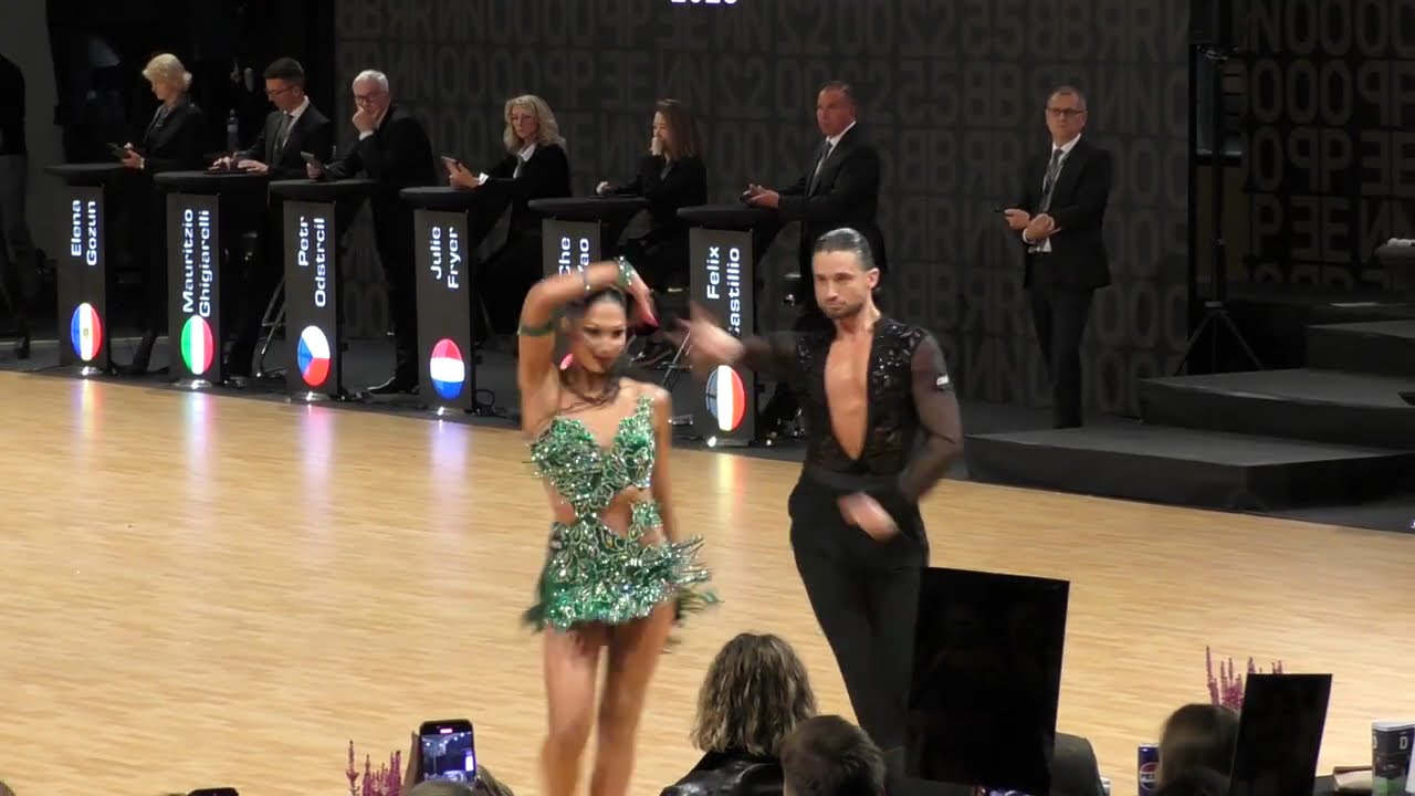 Gal - Karaskova, World Championship Latin 2025, 1/4 Final, Rumba