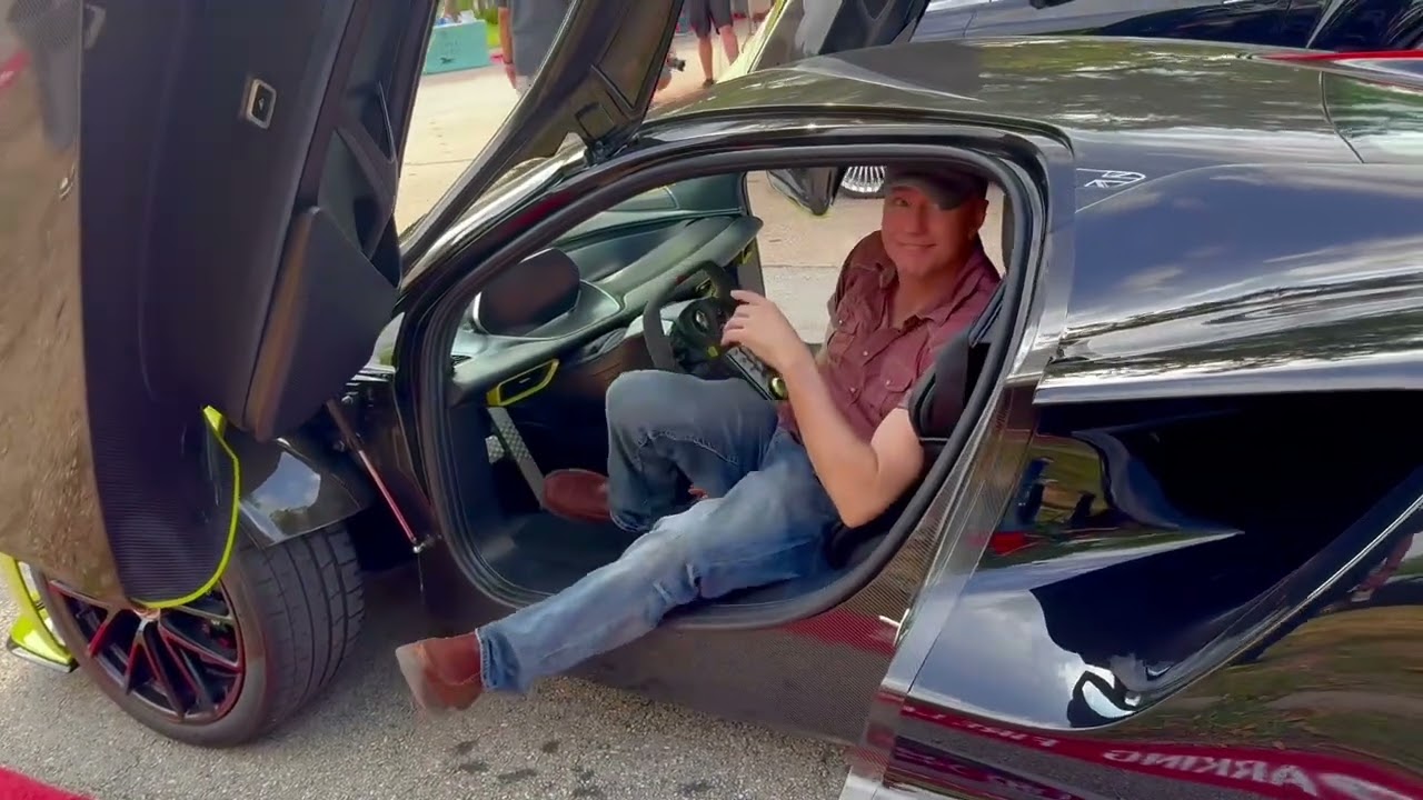 Sitting In A Lotus Evija