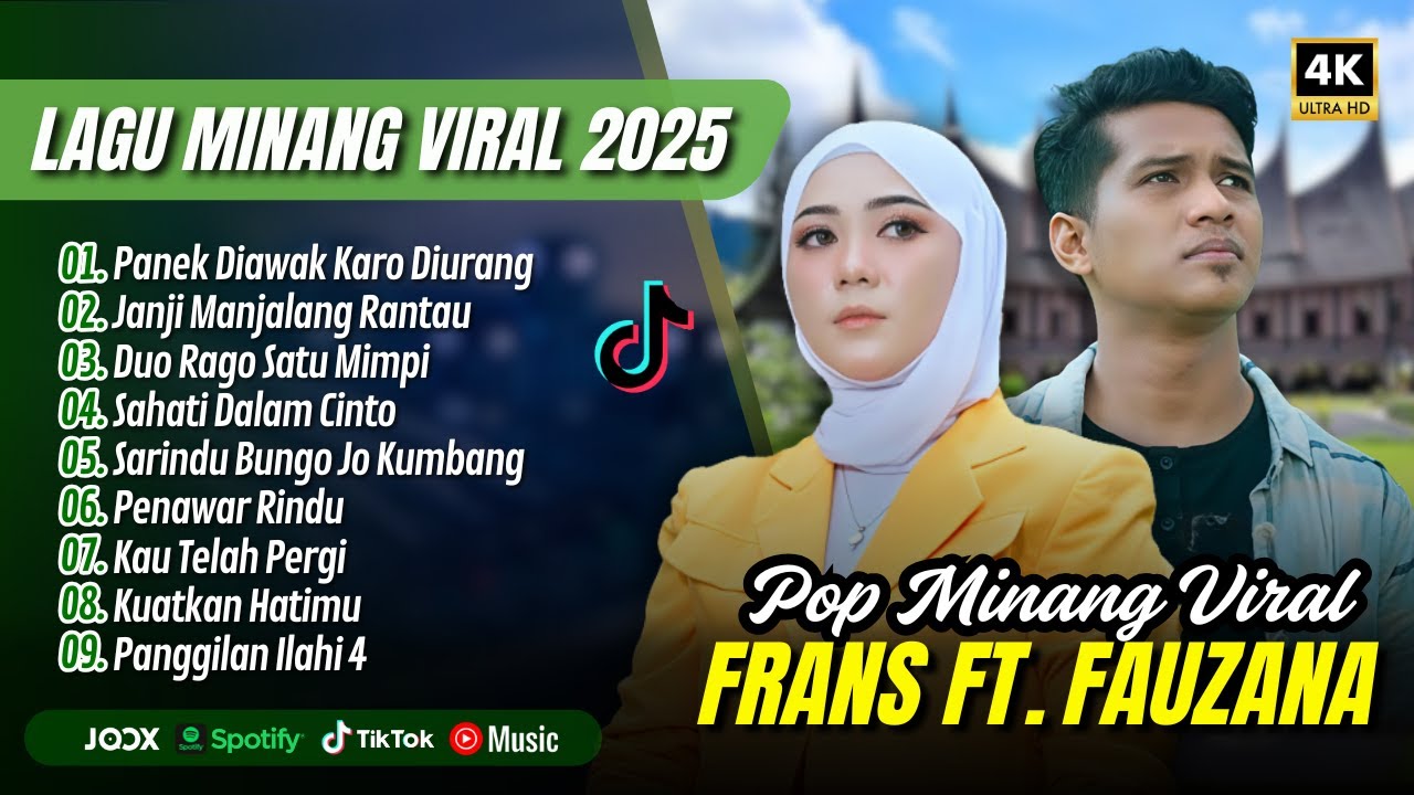 PANEK DIAWAK KAYO DIURANG - Frans Ft. Fauzana | JANJI MANJALANG RANTAU || LAGU MINANG TERBARU 2025