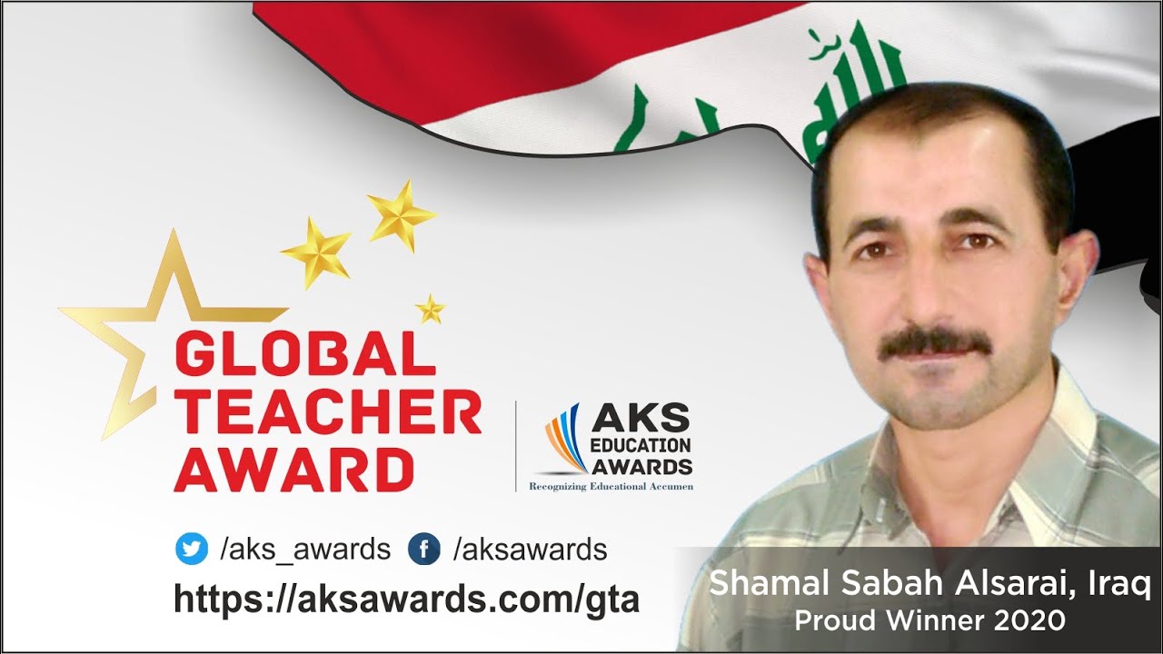 SHAMAL SABAH AL SARAI I GLOBAL TEACHER AWARD 2020 I AKS EDUCATION AWARDS