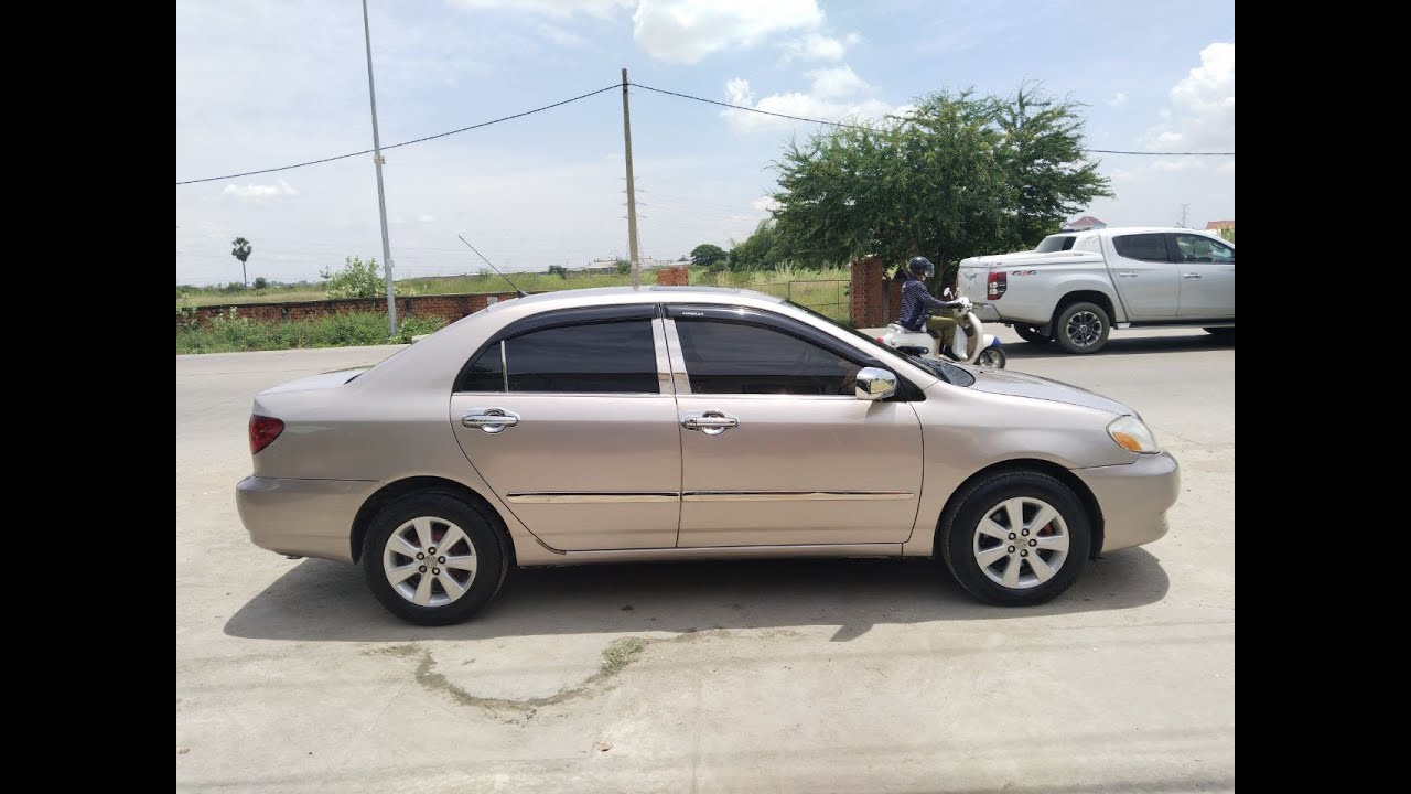 corolla ឆ្នាំ03 តម្លៃ$7950 ចរចារ