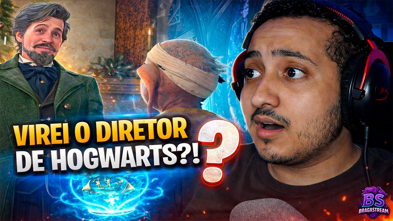 VIREI O DIRETOR DE HOGWARTS?! 😱 A PROVA MAIS PERIGOSA COMEÇOU! — Hogwarts Legacy ✨ #39