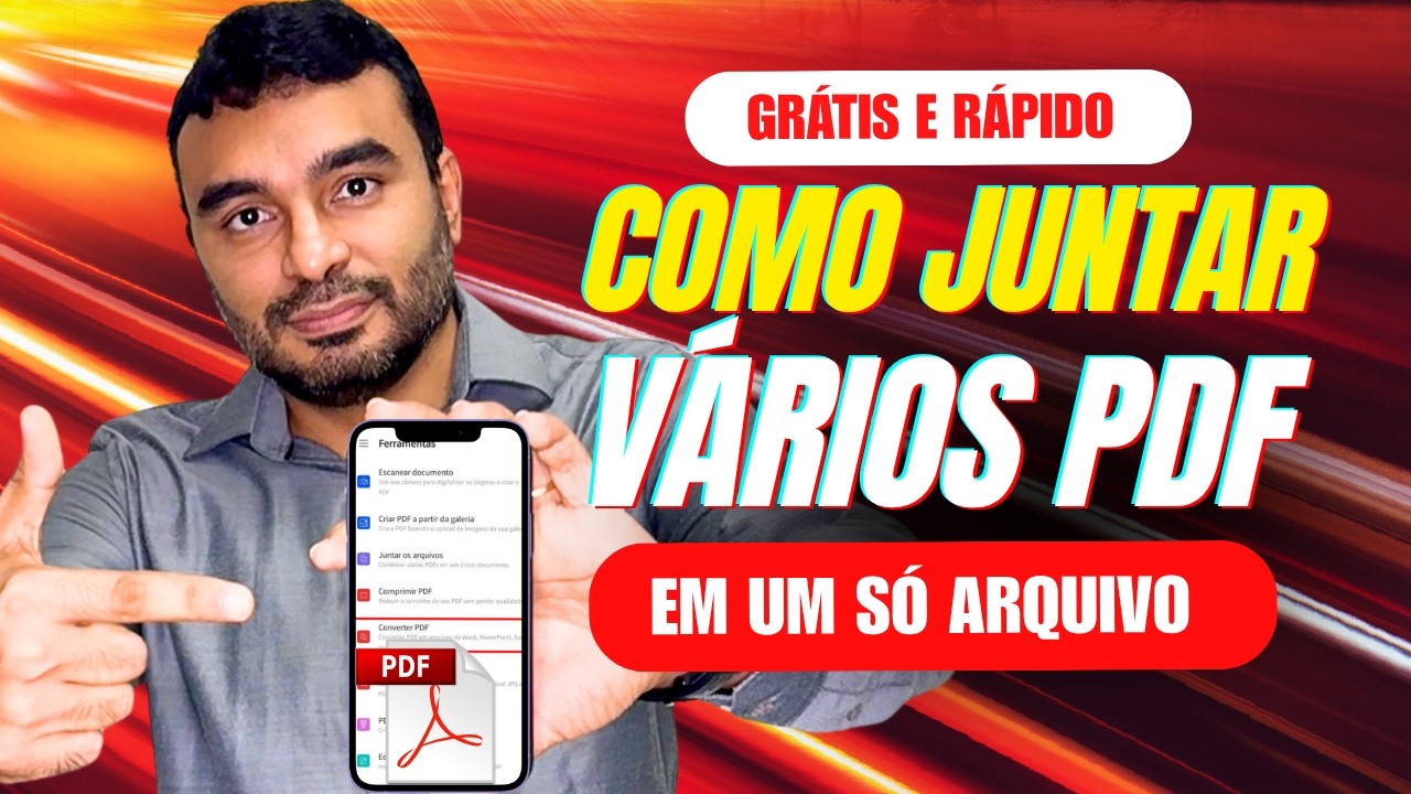 Como Juntar Vários PDFs em Um Só em 3 MINUTOS (GRÁTIS e Atualizado!)