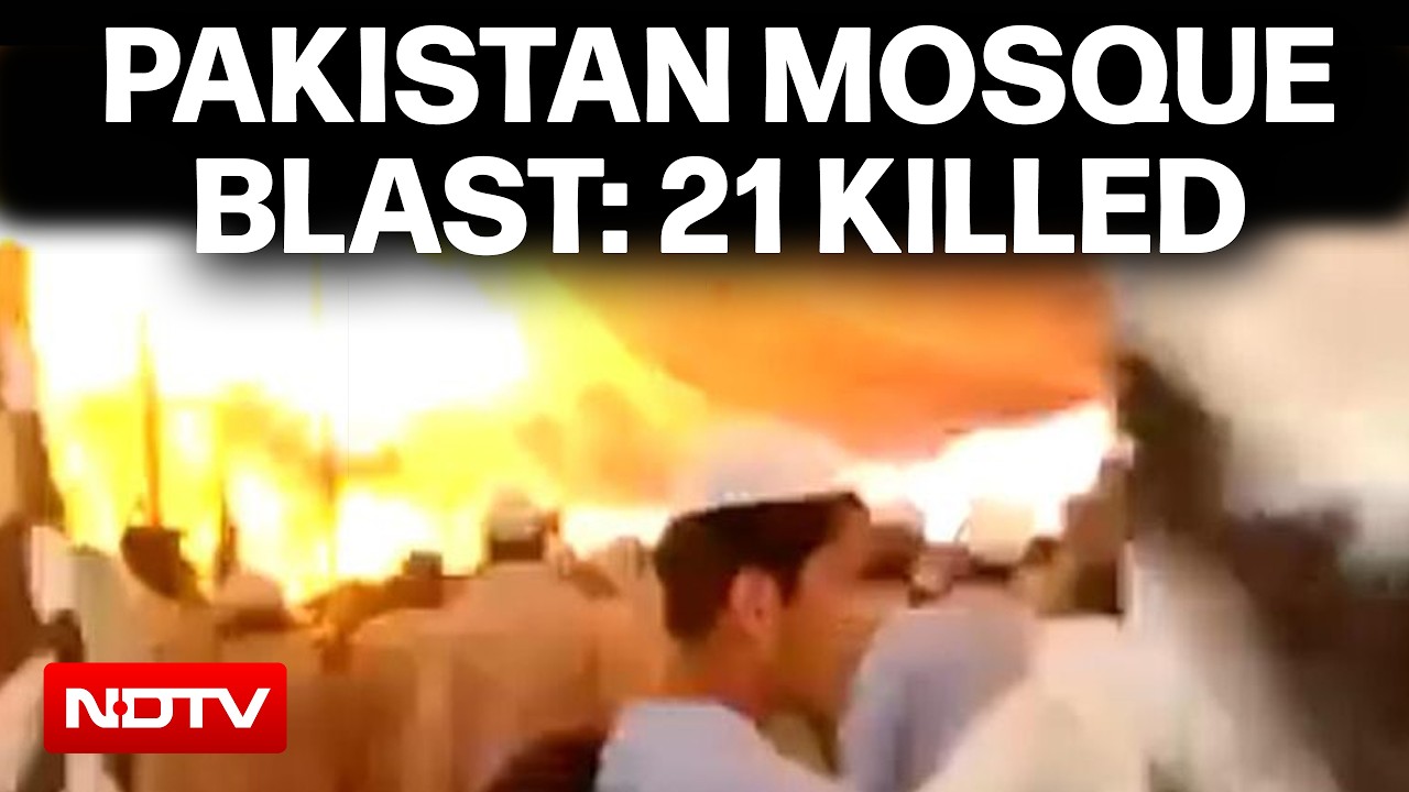 Pakistan Bomb Blast News LIVE | Pakistan Bomb Blast | 21 Killed After Suicide Bombing At Mosque