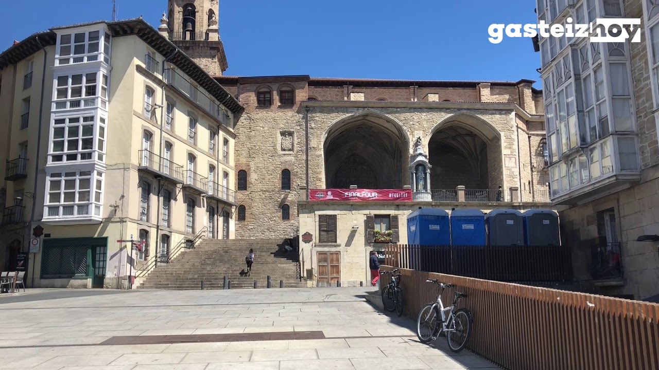 Vitoria-Gasteiz y el Buesa Arena se preparan para la Final Four