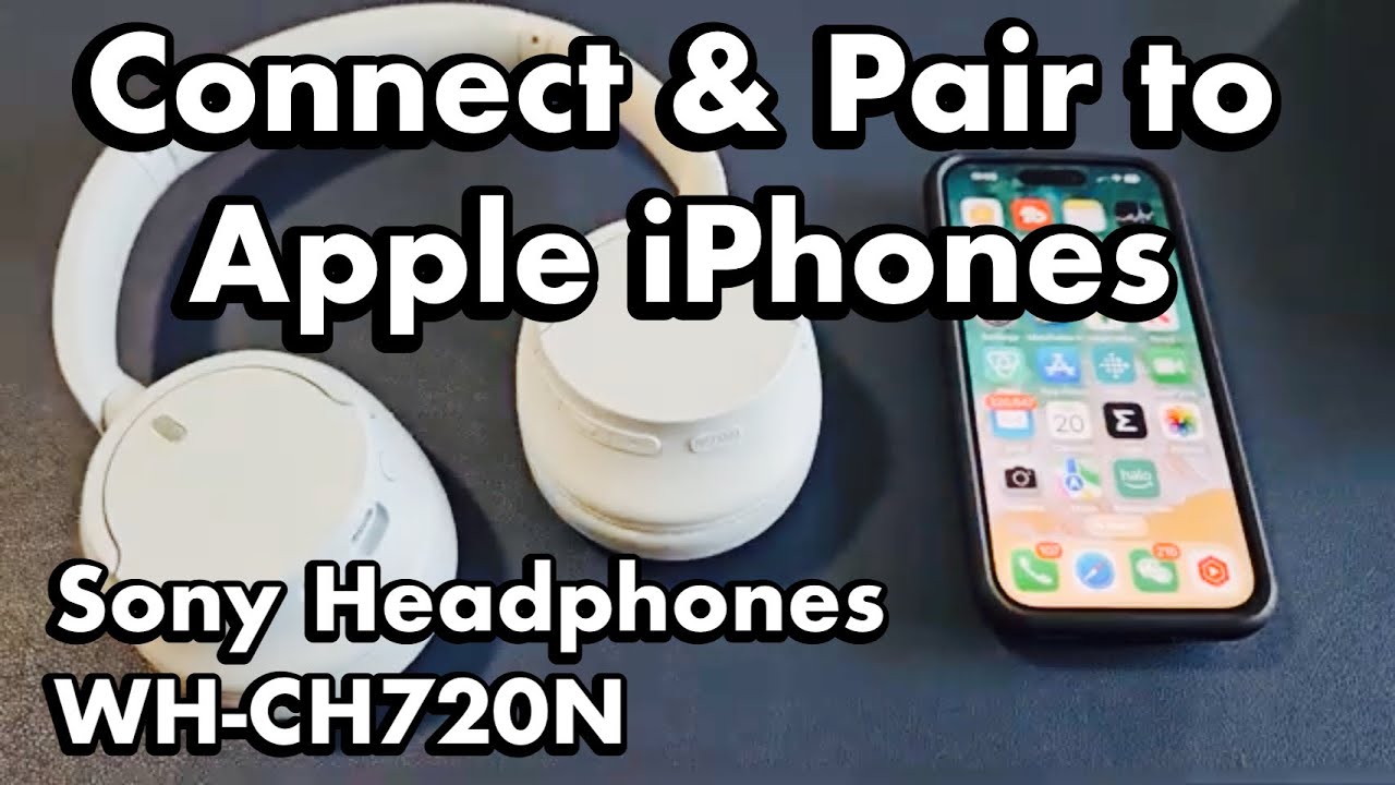 Наушники Sony WH-CH720N: как подключиться и выполнить сопряжение с iPhone (через Bluetooth)