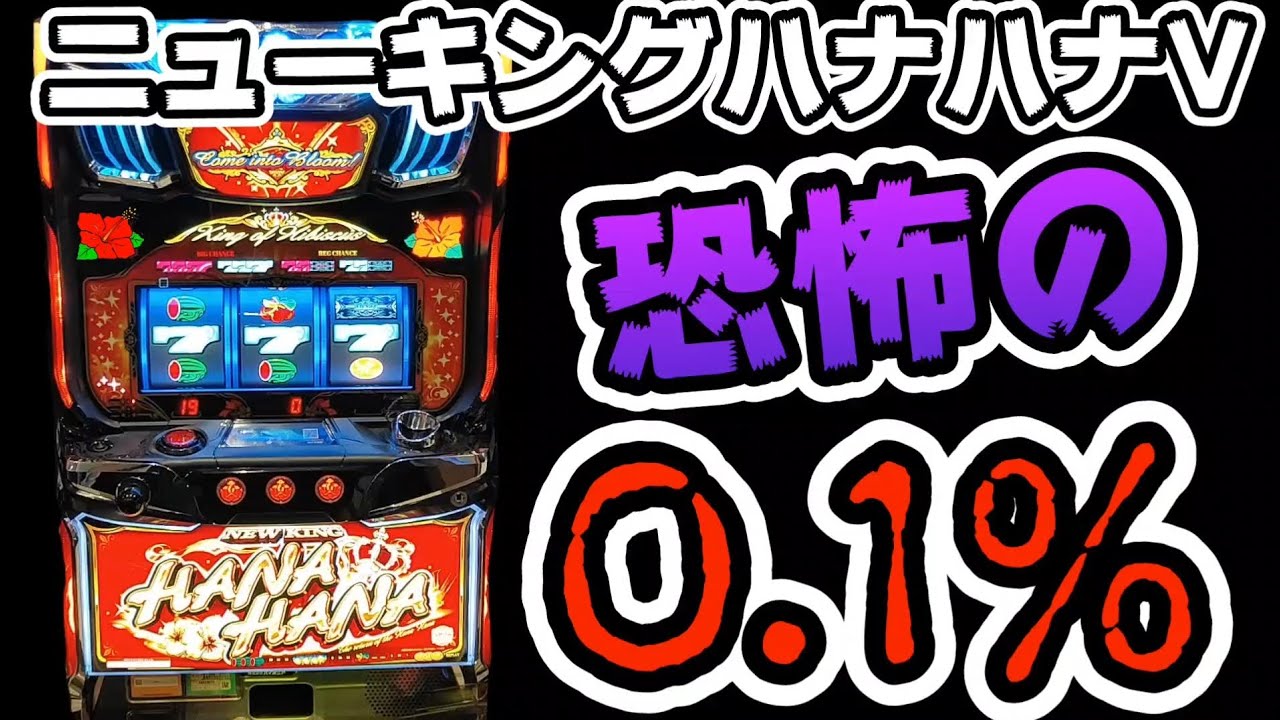 【ニューキングハナハナV】恐怖の0.1%を起こした奇跡#378