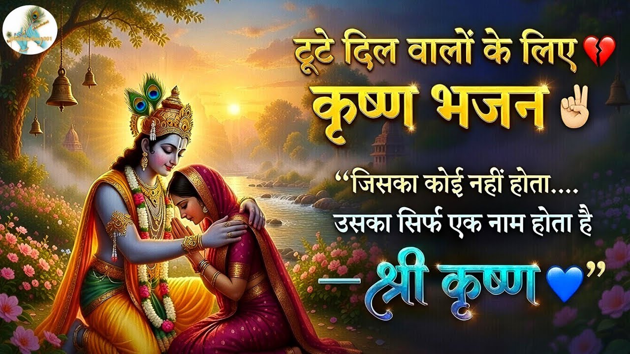 Heart Touching Krishna Bhajan | टूटे दिल वालों के लिए कृष्ण भजन | Radhe Radhe Emotional Song