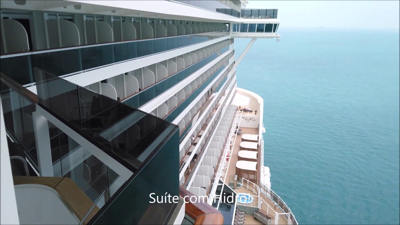 MSC Seaview Cabine Externa com Varanda Deck 15 - Full HD