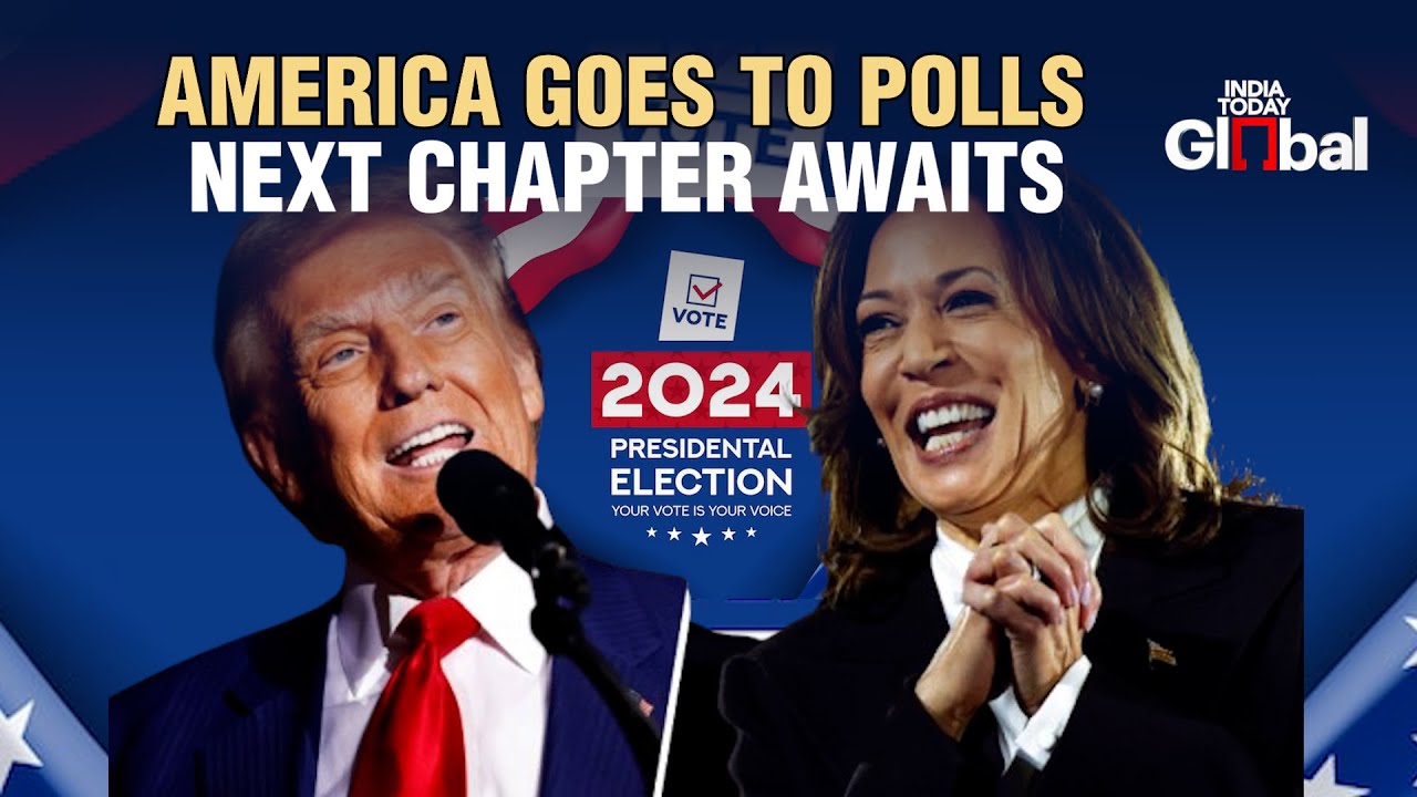 Election Day in America: Trump VS Harris, & A Nation On Edge| US Election 2024 Poll