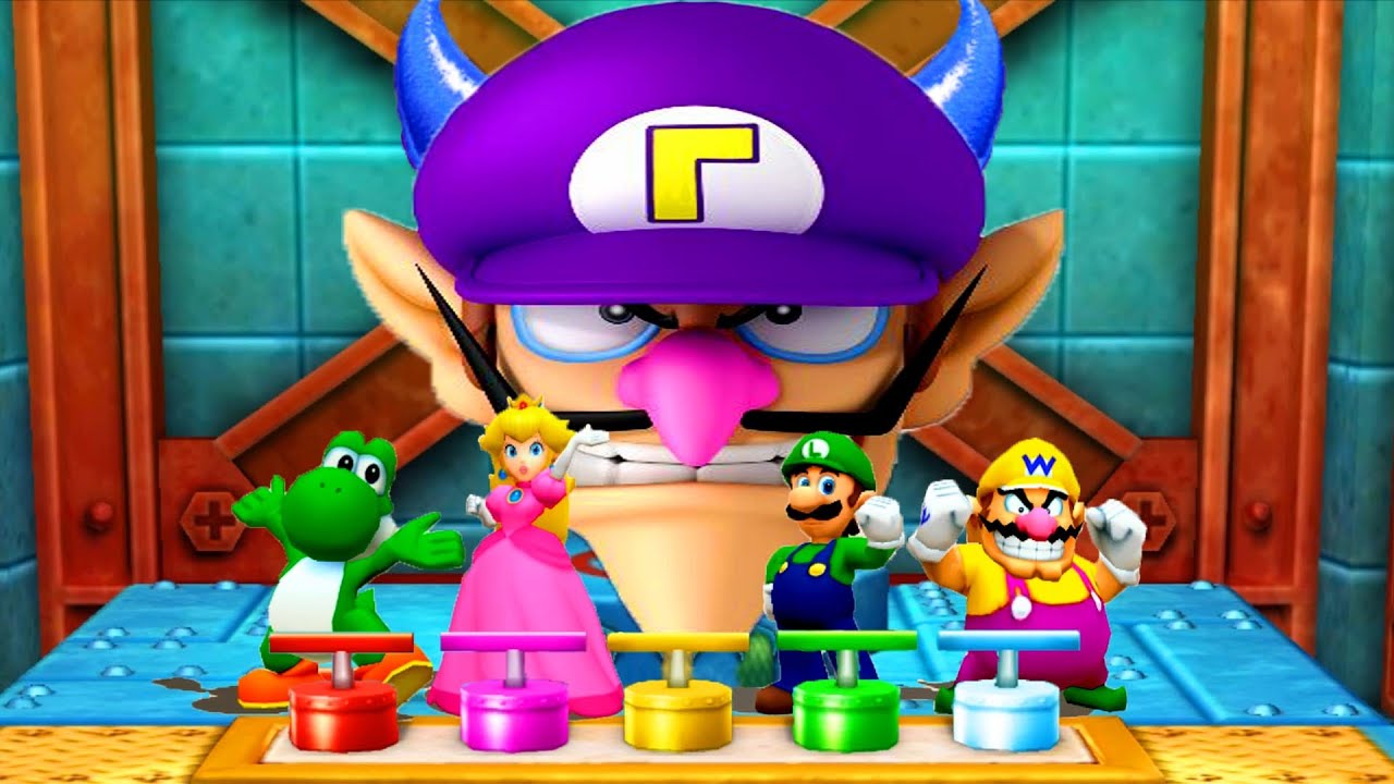 【マリオパーティ100ミニゲームコレクション】ヨッシーVsルイージVsピーチVsワリオ(マスターCPU)