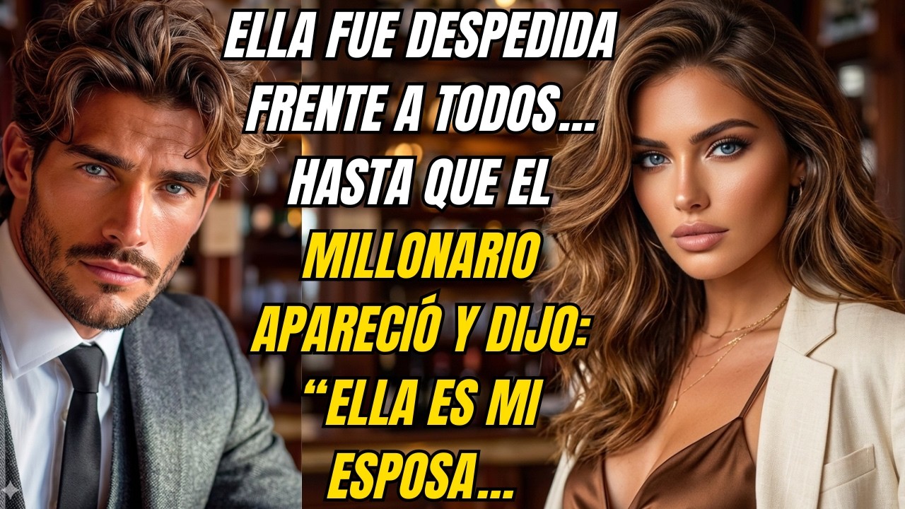 Ella Fue Despedida Frente A Todos… Hasta Que El Millonario Apareció Y Dijo: “Ella Es Mi Esposa…