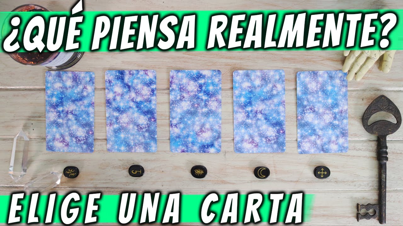 QUÉ PIENSA REALMENTE DE TI? - Tarot interactivo 🔮