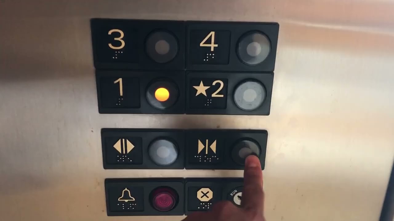 Mitsubishi Traction (Moana Hale) Elevator at Sheraton Maui, HI