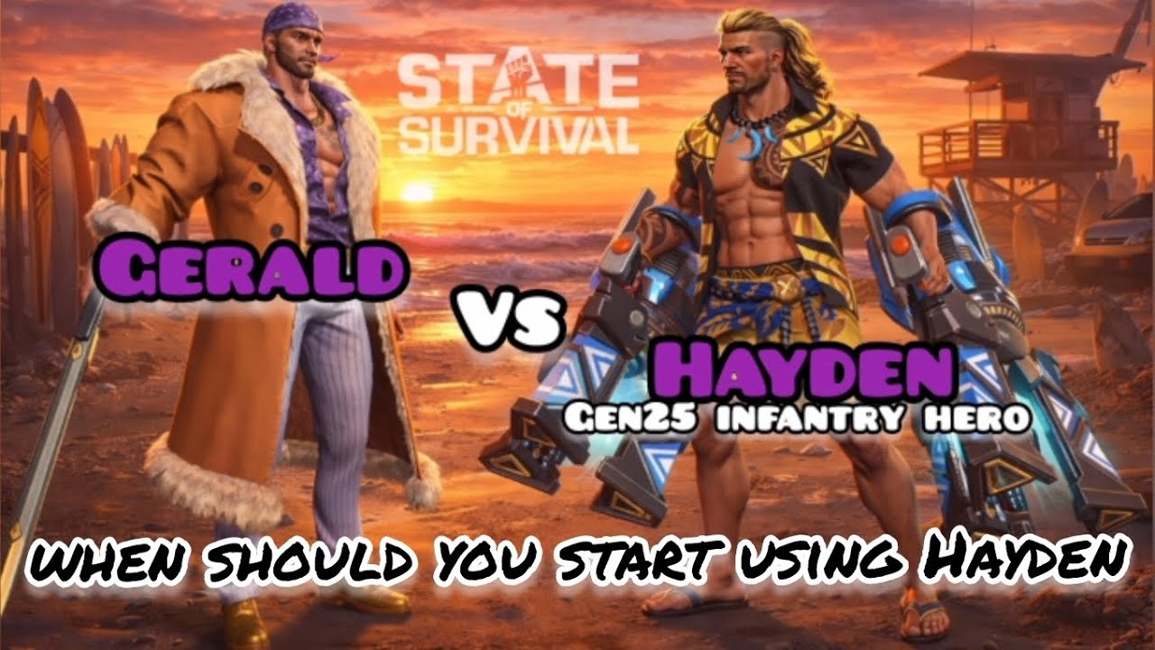 State of Survival: Hayden - gen25 infantry hero(english subtitles)