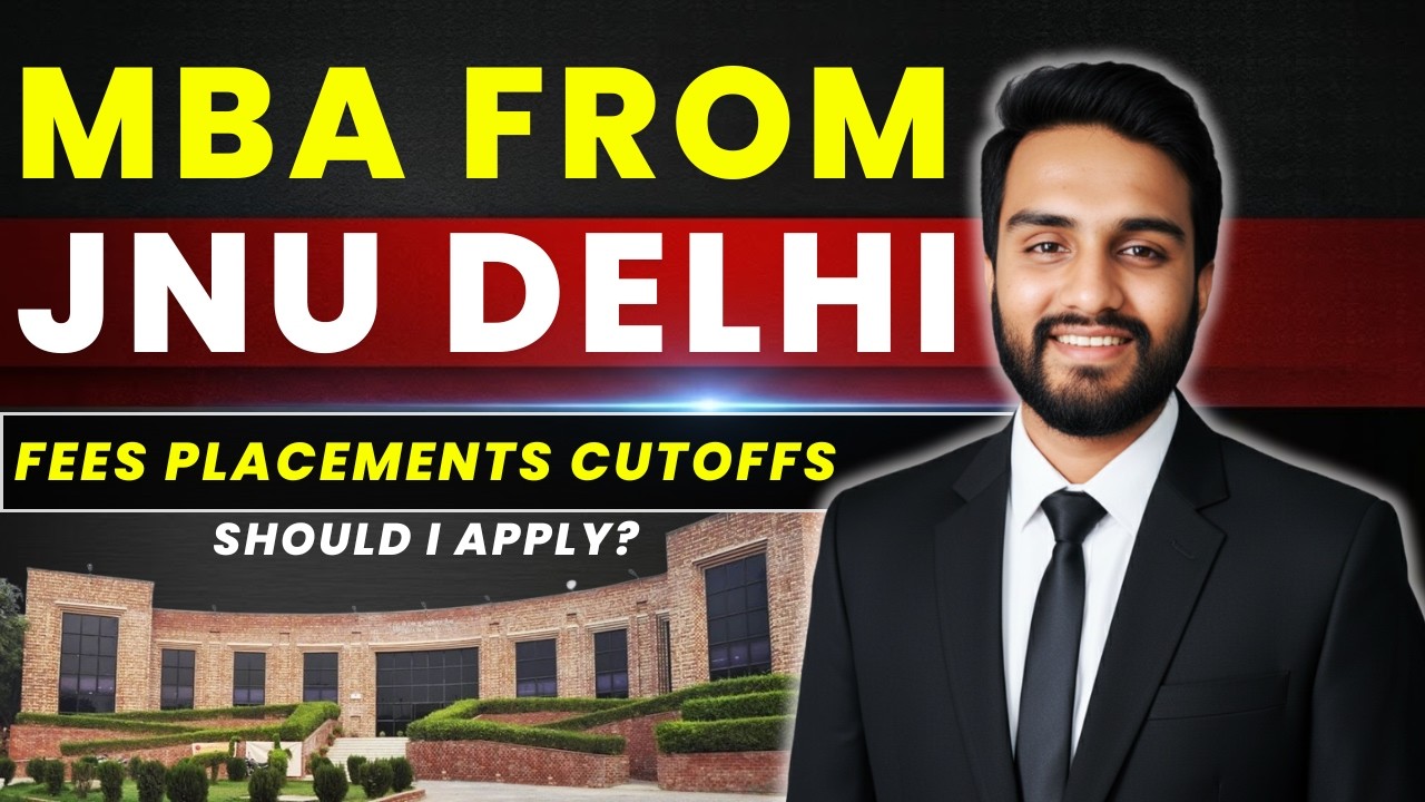 JNU MBA 2026 Forms Closing Soon🚨 Don&rsquo;t Miss | Apply Now | Median Salary 11 LPA😱