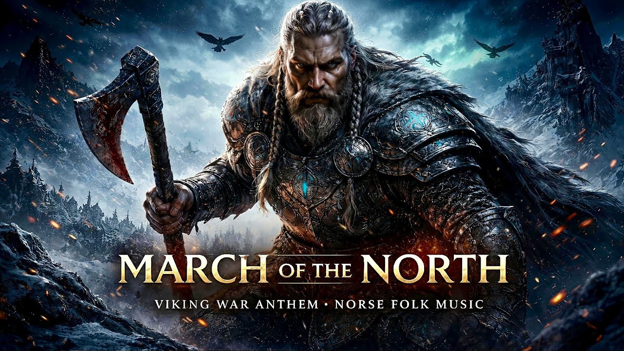 March of the North | Epic Viking War Anthem | Norse Folk Battle Music