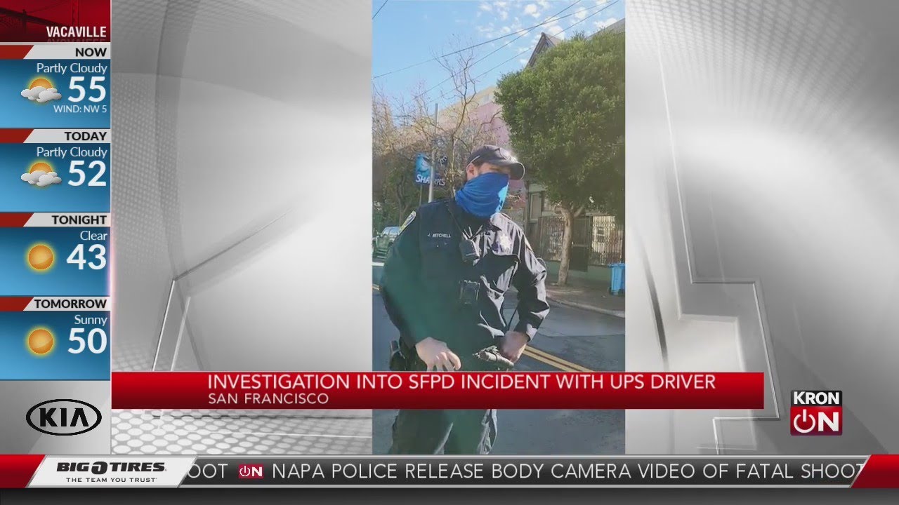 Investigation into SFPD incident with UPS driver