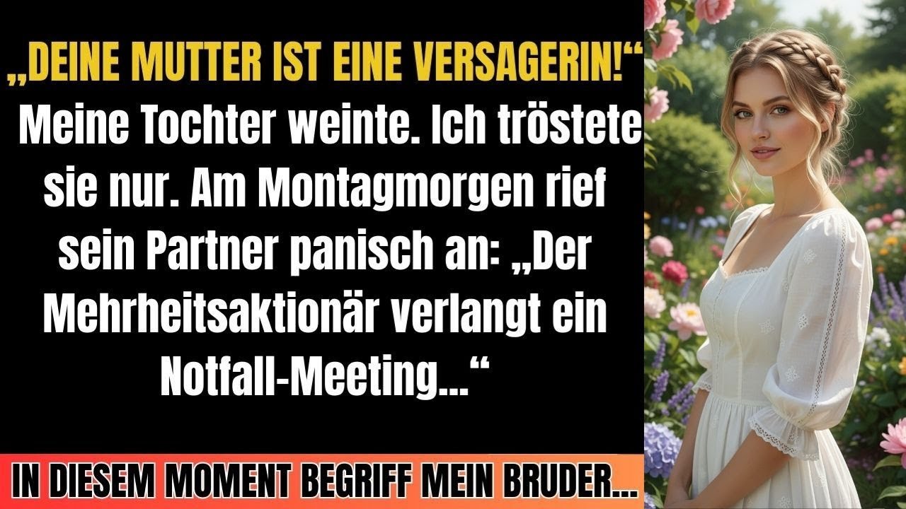Bruder sagte meinen Kindern: „Mama ist eine Versagerin“ – Doch er vergaß, wem seine Firma gehört...