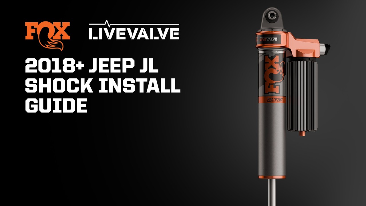 Установка амортизаторов с регулируемым клапаном для Jeep JL | FOX