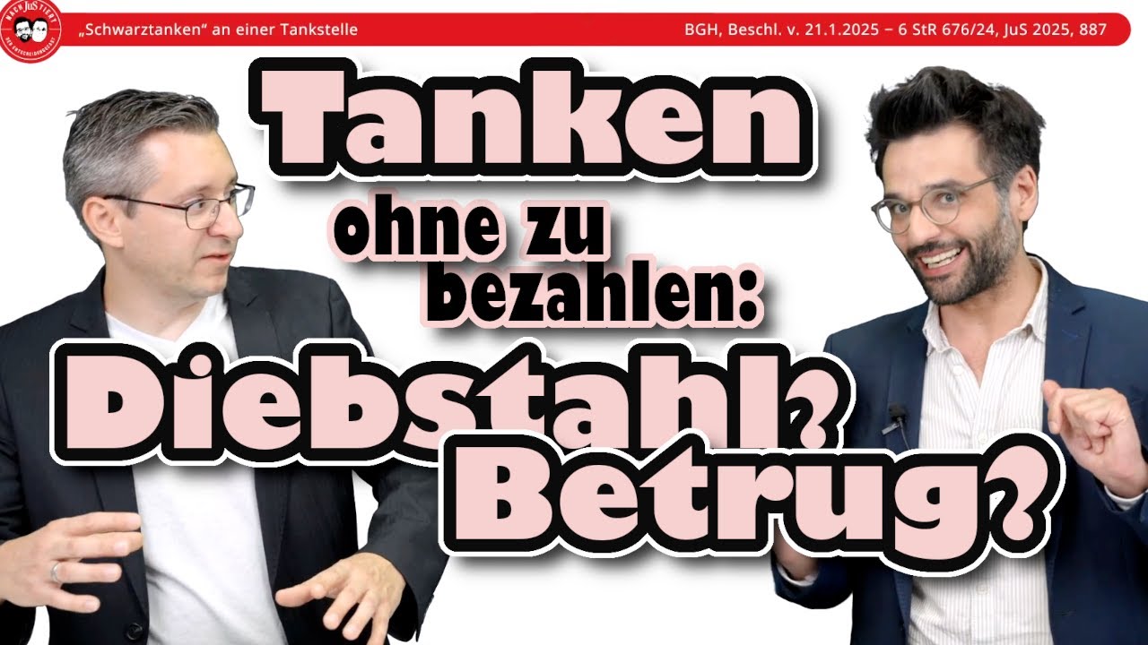 Tanken ohne Zahlungsbereitschaft als versuchter Betrug