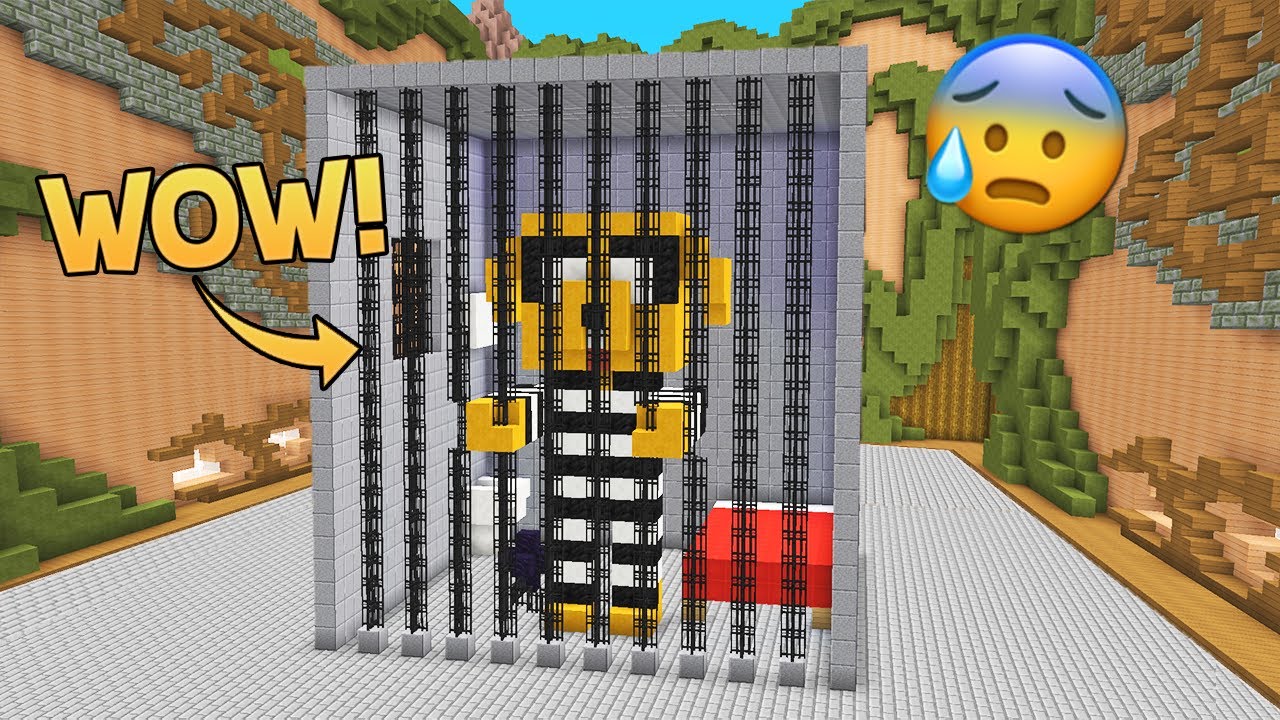 NADIE PUEDE ESCAPAR DE ESTA PRISIÓN LEGENDARIA! 😰 MINECRAFT BUILD BATTLE #6