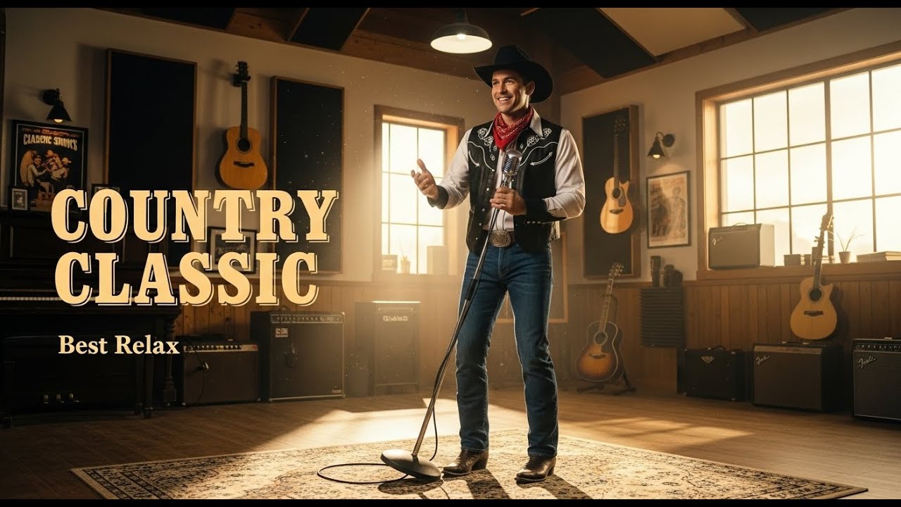 Relaxing Classic Country Playlist | Americana Johnny Cash Style