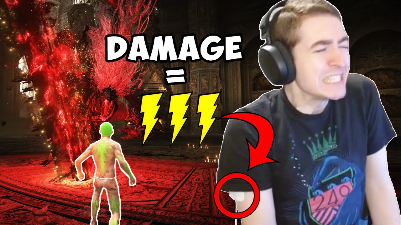 Elden Ring, but I get ELECTROCUTED when I take damage