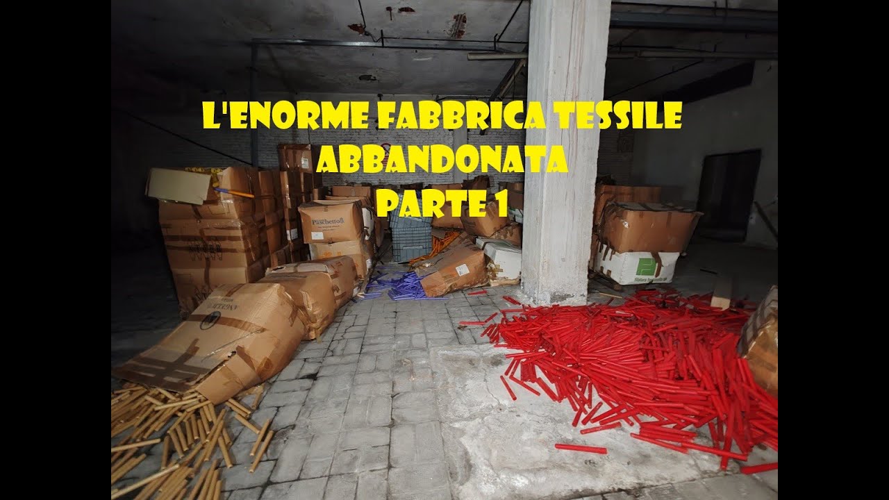 Spazi enormi, macchinari, laboratori ed uffici abbandonati - PARTE 1 [URBEX ITALIA]