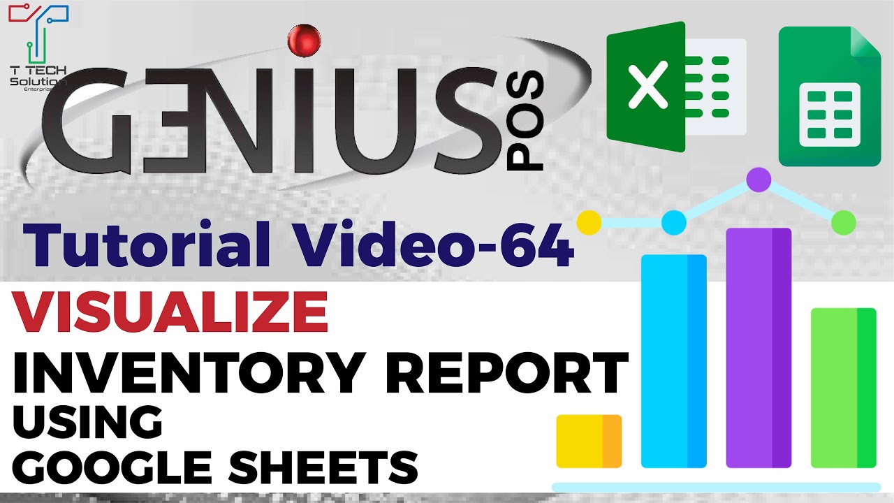 Genius POS Advance Tutorial 64 Visualize Inventory Report using Google Sheets【T Tech Solution Sabah】