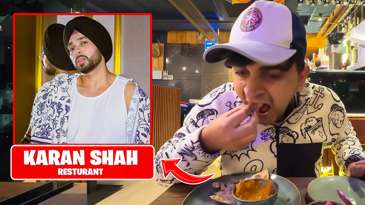 Trying Karan Shah restaurant ft@AayushSapra
