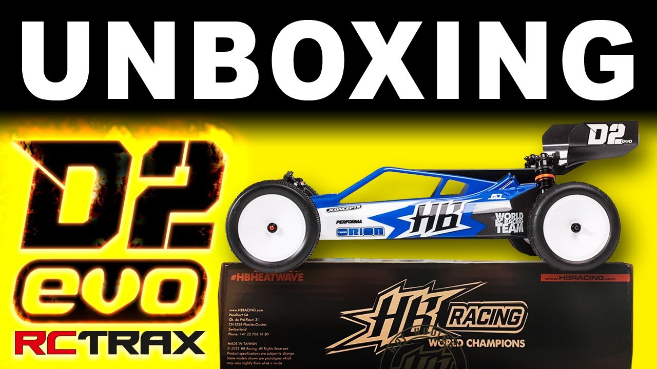 HB Racing D2 Evo Buggy 2WD | UNBOXING | Prezentacja, pierwsza opinia o tym super samochodzie RC