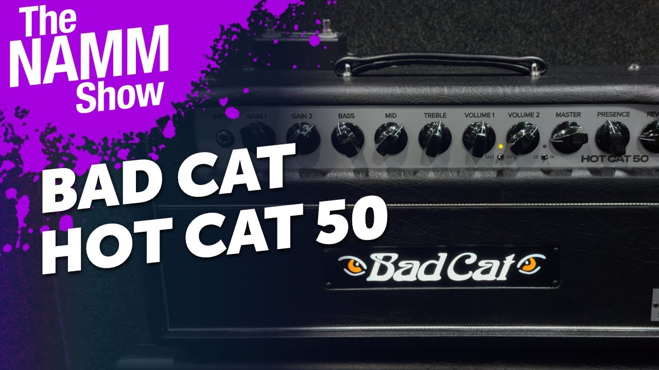 Bad Cat Mod Shop Hot Cat 50 | First Look + Sound Demo | NAMM 2026
