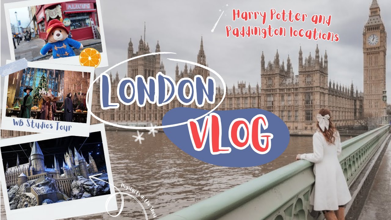 LONDON VLOG 🇬🇧 Harry Potter and Paddington locations 🪄 🧸