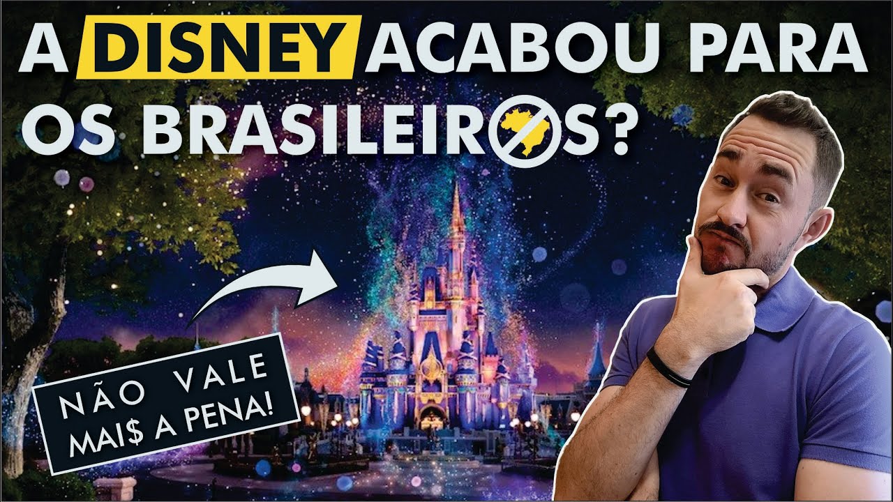 Por que a DISNEY está tão INACESSÍVEL aos brasileiros?