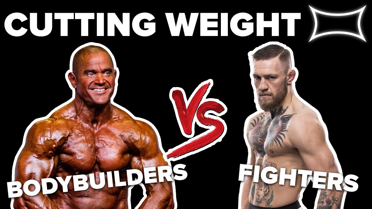 CUTTING WEIGHT Bodybuilders & UFC - COMPLETELY DIFFERENT!