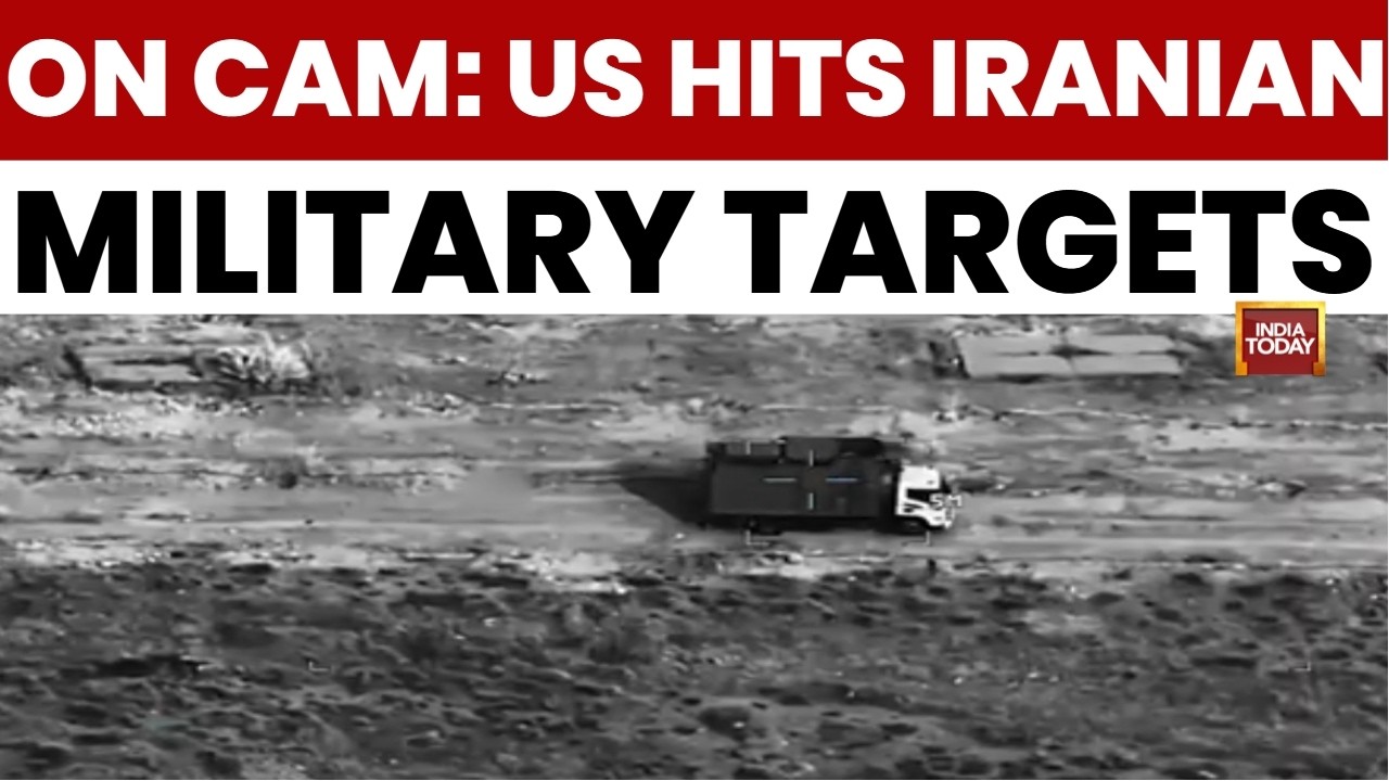 US-Iran War News: US Releases Video of Strikes On Iran | US Releases Strike Video | India Today