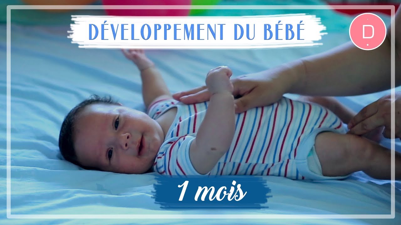 Développement du bébé : 1 mois