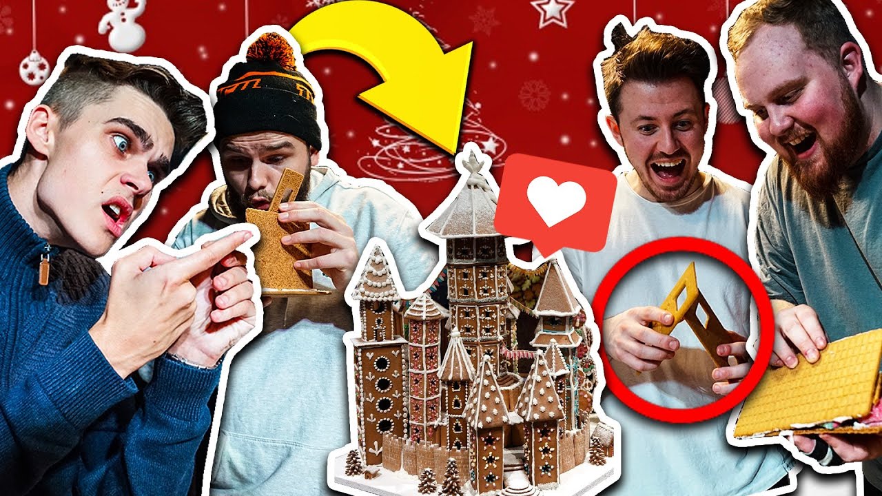 154 BYGGER SVERIGES HÖGSTA PEPPARKAKSHUS!