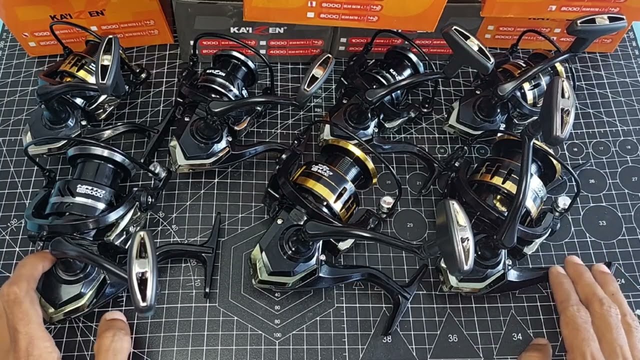 Reel Kaizen Hato BB BG Power Handle Harga terjangkau