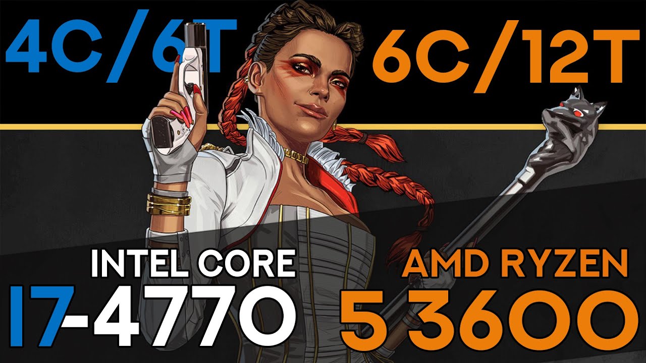 Ryzen 5 3600 VS I7-4770| RX 5700